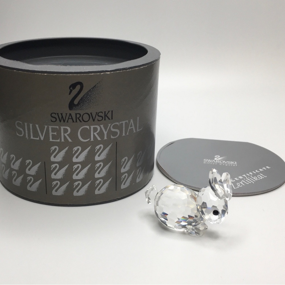 Swarovski Crystal Bunny Figurine